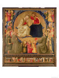 Coronation of the Virgin Giclee Print by Neri Di Bicci