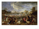 Battle Scene Giclee Print by Salvator Rosa