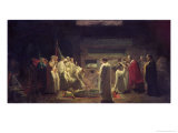 The Martyrs in the Catacombs, 1855 Giclee Print by Jules Eugene Lenepveu