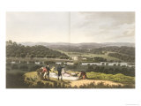 Longleat from the Prospect Hill, Fragments on the Theory and Practice of Landscape Gardening, 1816 Giclée-Druck von Humphry Repton