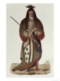 Wa-Na-Ta, Grand Chief of the Sioux Dakota Indians, c.1926 Giclee Print by Charles Bird King