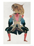 Costume Design For a Chinaman, from Sleeping Beauty, 1921 Giclee Print by Leon Bakst