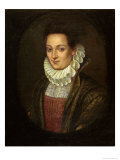 Portrait of Lavinia Fontana or Self Portrait of the Artist, c.1595 Giclee Print by Prospero Fontana