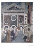 The Legend of the True Cross, Detail of the Verification, Completed 1464 Giclee Print by Piero della Francesca 