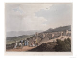 Bethlehem in Palestine, Arabia Petraea Mountains, from Views in the Ottoman Dominions, 1810 Giclee Print by Luigi Mayer