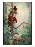 The Rites of Spring, Illustration from A Child's Garden of Verses by Robert Louis Stevenson reproduction procédé giclée par Charles Robinson