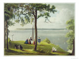 Mouth of the Seine, from Views on the Seine, Engraved by Daniell Havell Giclee Print by John Gendall