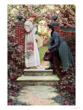 When All the World Seemed Young, Harpers Magazine, 1909 reproduction procédé giclée par Howard Pyle