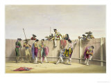 Toreros Reposing Between the Bulls, 1865 Giclee Print by William Henry Lake Price
