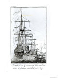 The Sheik or Governor of Mozambique Visits Da Gama on Board His Ship Giclee Print