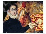 Burial of Count Orgaz, Legend of 1323, Boy, Thought to Be the Son of the Painter, Manuel, 1586-88 Giclee Print by El Greco 