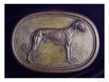 Relief of a Greyhound reproduction procédé giclée par Benvenuto Cellini