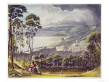 View of Honfleur, from Views on the Seine Giclee Print by John Gendall