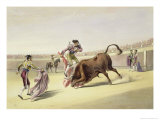 The Leap or Salta Tras Cuernos, 1865 Giclee Print by William Henry Lake Price