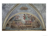 Lunette Depicting Ulysses and the Sirens, from the Camerino, c.1596 Giclee Print by Annibale Carracci
