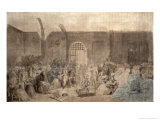 Sketch For The Call For the Last Victims of the Terror Giclee Print by Charles Louis Lucien Muller