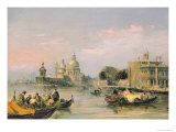 Santa Maria Della Salute, Venice Giclee Print by Edward Pritchett