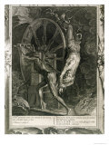 Ixion in Tartarus on the Wheel, 1731 Giclee Print by Bernard Picart