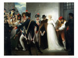 The Execution of Marie Antoinette Giclee Print by George E. Hamilton