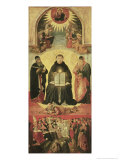 The Triumph of St. Thomas Aquinas reproduction procédé giclée par Benozzo di Lese di Sandro Gozzoli