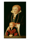 Portrait of a Woman with Her Daughter Lámina giclée por Bartholomaeus Bruyn Portrait of a Woman with Her Daughter Lámina giclée por Bartholomaeus Bruyn