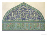 Tile Decoration, Mosque Cathedral of Qous, c.1877 Lámina giclée por Achille-Constant-Théodore-Émile Prisse d'Avennes Tile Decoration, Mosque Cathedral of Qous, c.1877 Lámina giclée por Achille-Constant-Théodore-Émile Prisse d'Avennes