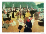 The Luxembourg Gardens, 1895 Giclee Print by Felix Vallotton