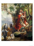 The Prayer of Gideon, Cartoon For a Tapestry reproduction procédé giclée par Jacob Jordaens