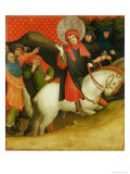 The Mocking of St. Thomas, Panel from the St. Thomas Altar from St. John's Church, Hamburg, 1424 Giclee Print by Master Francke 