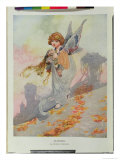 Autumn from the Seasons Commissioned For the 1920 Pears Annual Giclee Print by Charles Robinson