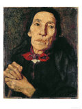 The Old Farmer, 1875 Giclee Print by Wilhelm Leibl