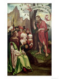 St. John the Baptist Preaching Before Herod, from the Triptych of St. John, 1514 Giclee Print by Hans Fries