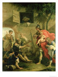 The Infant Cyrus with the Shepherd Giclee Print by Sebastiano Ricci