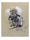 Caricature of Michel-Eugene Chevreul Giclee Print by T. Bianco