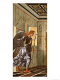 The Archangel Gabriel, from the Annunciation Diptych Giclee Print by Giovanni Bellini