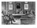 Speech Pronunciation Class, Ecole Normale Superieure, 'Nos Grandes Ecoles' Rousselet, Paris, 1888 Giclee Print by Alexis Lemaistre
