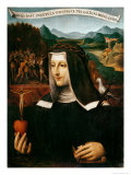 Ex Voto Dedicated to St. Catherine of Siena reproduction procédé giclée par Bernardino Luini