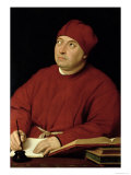 Portrait of Tommaso Inghirami Reproduction procédé giclée par Raphael 