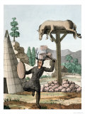 Siberian Tartar Shaman and Burial Ground, c.1811 Giclee Print