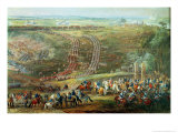 The Battle of Fontenoy, 11th May 1745 Giclee-trykk av Louis Nicolas van Blarenberghe