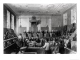 Central Criminal Court, the Old Bailey, Engraved by H. Melville Giclee Print by Thomas Hosmer Shepherd