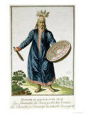 Shaman from Krasnoiarsk, 18th Century Giclee Print