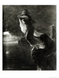 Sappho and Leucade, Also Known as the Death of Sappho Giclee Print by Baron Antoine Jean Gros