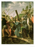 Christ Carrying the Cross, 1518-25 reproduction procédé giclée par Michiel Sittow