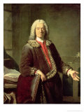 Portrait of Prosper Jolyot de Crebillon Lámina giclée por Jacques Andre Joseph Camelot Aved Portrait of Prosper Jolyot de Crebillon Lámina giclée por Jacques Andre Joseph Camelot Aved
