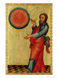 The Division of the Waters from the High Altar of St. Peter's in Hamburg, the Grabower Altar, 1383 reproduction procédé giclée par Master Bertram of Minden 