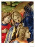 The Vision of St. Bernard, Detail of Three Angels, 1480 Giclee Print by Filippino Lippi