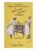 Advertisement For The Albionette Oven, Manufactured by The Albion Lamp Company, 1896 Lámina giclée por Dudley Hardy Advertisement For The Albionette Oven, Manufactured by The Albion Lamp Company, 1896 Lámina giclée por Dudley Hardy