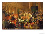 The Trial of the Warranty of a Horse in the County Court of Lancaster Castle Giclee Print by Edward Villiers Rippingille