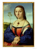 Portrait of Maddalena Doni, 1506 Reproduction procédé giclée par Raphael 
